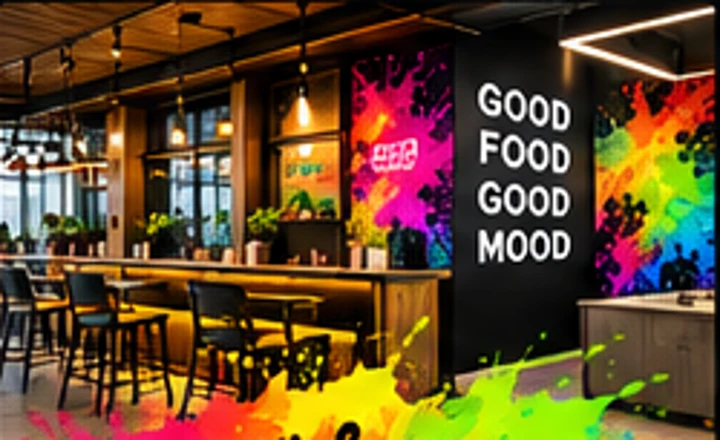 Restaurant wall design concept