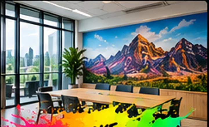 Bespoke printed wall concept
